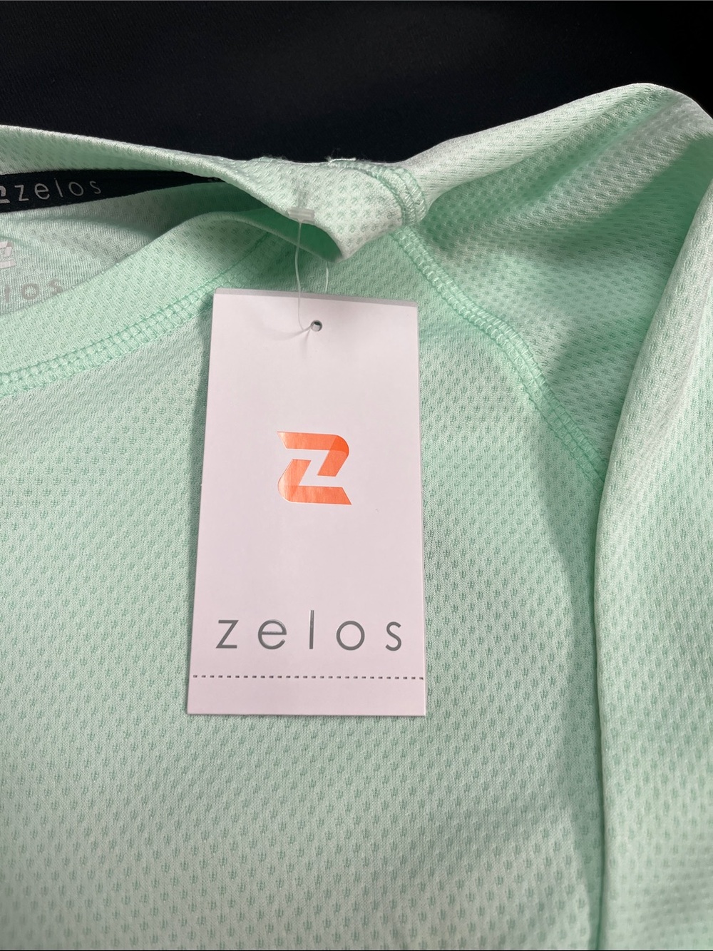 ZELOS Soft Mint Performance Tee - Picture 2 of 6